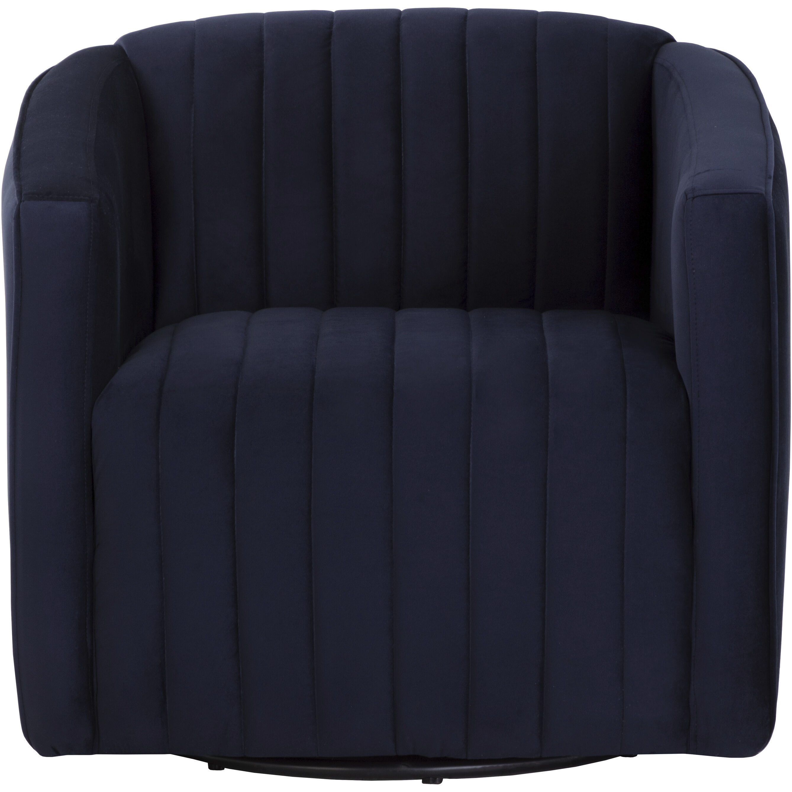 Garrison Abbington Navy Swivel Lounge Chair, Swivel